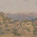 Rocky Landscape, ©2005 By Adrian Gottlieb
Oil on Linen, Birch Panel
Sold