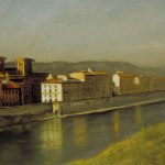 House On the Arno ©1997 By Adrian Gottlieb
Oil on Linen
View from over window sill
Charles H. Cecil Studios
SOLD Private Collection
Eloise Beil, Vergennes, Vermont