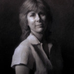 Kristen Barron, ©2005 By Adrian Gottlieb
Painting in Charcoal
Charcoal on Carta Roma
19" x 23.5"
Commissioned by:
Jon and Kristen Barron.
Los Angeles, CA