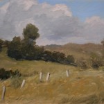 Malibu Creek. ©2009 By Adrian Gottlieb
©2009,
Oil on linen glued to gatorboard 
Size: 11"x14" 
S.R. Brennen Galleries
73-375 El Paseo, Palm Desert, CA 92260 
760-773-9554