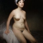 The Message, ©2010 By Adrian Gottlieb
Oil on Belgian Linen
Size: 40" x27" 
S. R. BRENNEN GALLERIES
SOLD