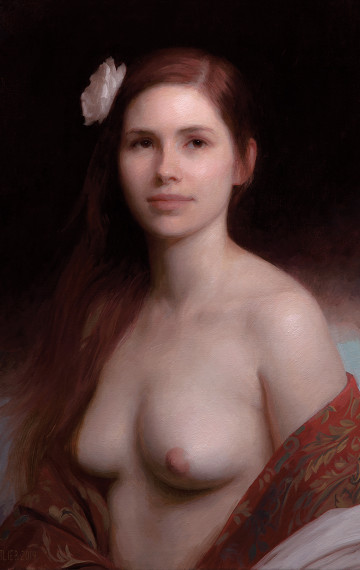 Reveal, 26x20 inches, oil on linen by Adrian Gottlieb