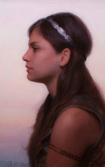 14 x 18 inches, oil on panel by Adrian Gottlieb